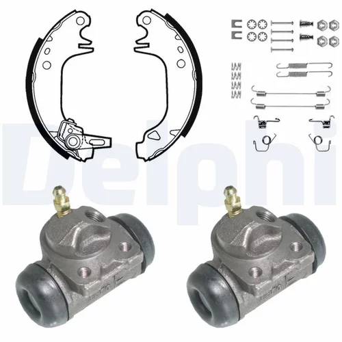 Sada brzdových čeľustí DELPHI KP787 - obr. 1