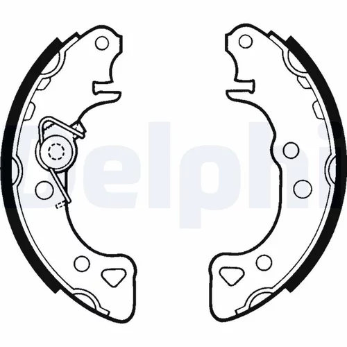 Sada brzdových čeľustí LS1319 /DELPHI/ - obr. 1