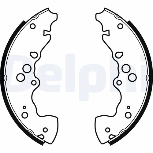 Sada brzdových čeľustí DELPHI LS1955 - obr. 1