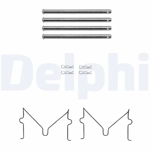 Sada príslušenstva obloženia kotúčovej brzdy DELPHI LX0691