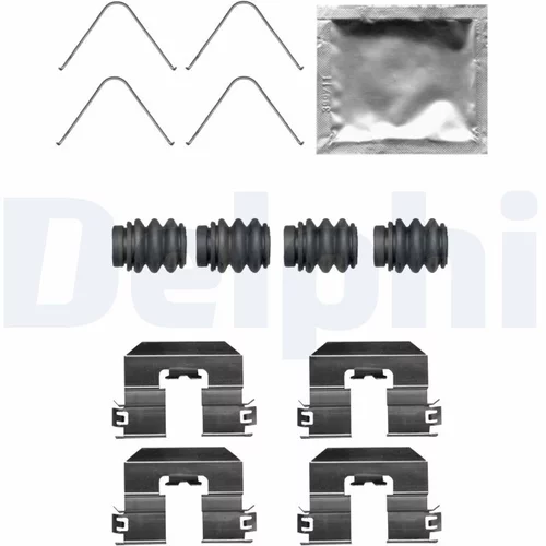 Sada príslušenstva obloženia kotúčovej brzdy DELPHI LX0706