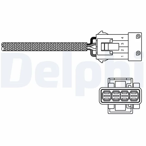 Lambda sonda DELPHI ES20293-12B1 - obr. 1