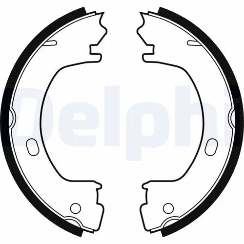 Sada brzdových čeľustí DELPHI LS1960