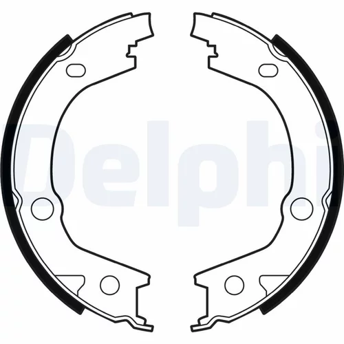 Sada brzd. čeľustí parkov. brzdy DELPHI LS2001