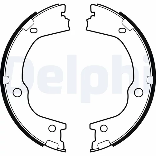 Sada brzd. čeľustí parkov. brzdy DELPHI LS2159