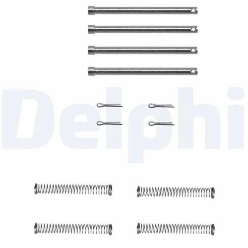 Sada príslušenstva obloženia kotúčovej brzdy DELPHI LX0097