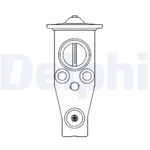 Expanzný ventil klimatizácie DELPHI CB1017V