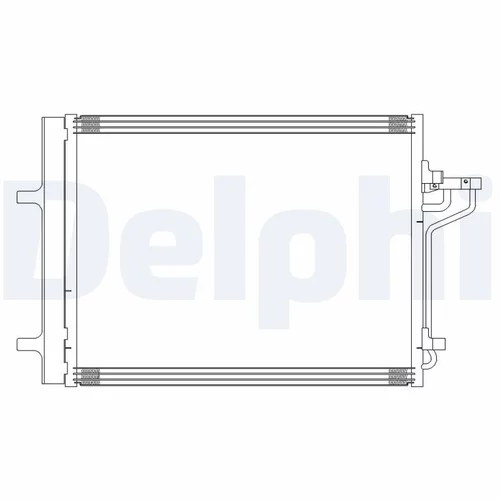 Kondenzátor klimatizácie DELPHI CF20311