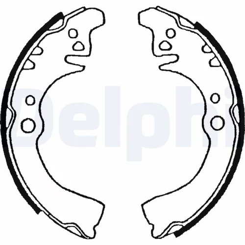 Sada brzdových čeľustí DELPHI LS1509 - obr. 1