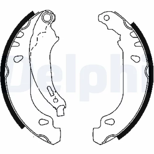 Sada brzdových čeľustí LS1848 /DELPHI/ - obr. 1