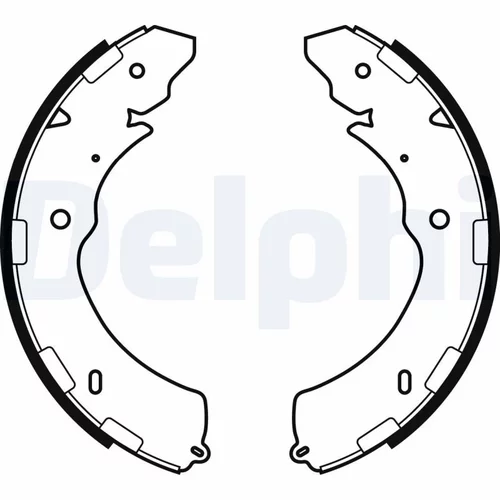 Sada brzdových čeľustí LS2064 /DELPHI/ - obr. 1