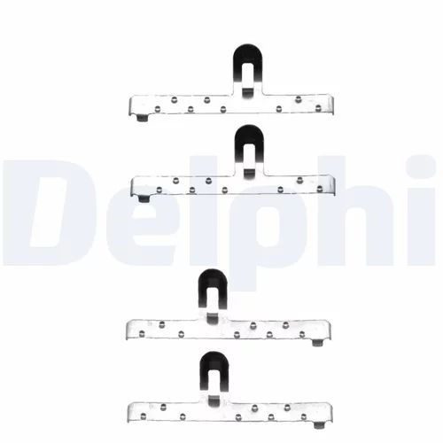 Sada príslušenstva obloženia kotúčovej brzdy DELPHI LX0071