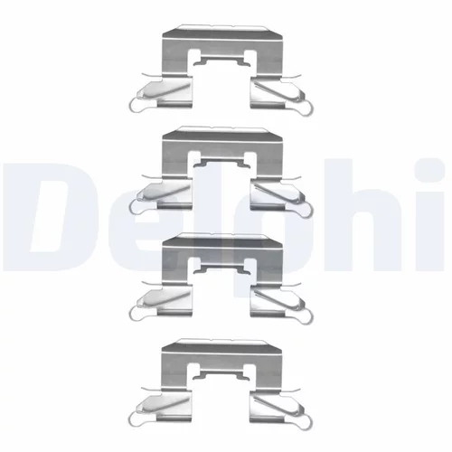 Sada príslušenstva obloženia kotúčovej brzdy DELPHI LX0507