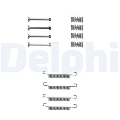 Sada príslušenstva čeľustí parkovacej brzdy DELPHI LY1115