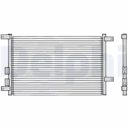 Kondenzátor klimatizácie DELPHI TSP0225108