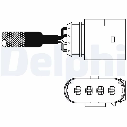 Lambda sonda ES10981-12B1 /DELPHI/ - obr. 2
