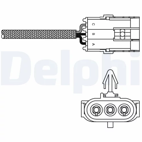 Lambda sonda DELPHI ES10995-12B1