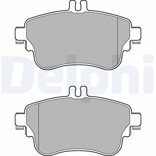 Sada brzdových platničiek kotúčovej brzdy DELPHI LP2442