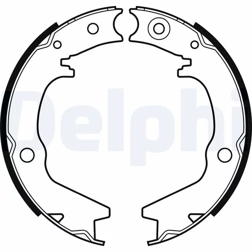 Sada brzdových čeľustí DELPHI LS2145 - obr. 1