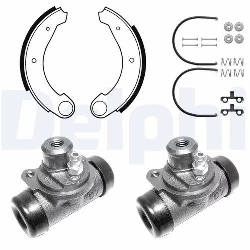 Sada brzdových čeľustí DELPHI 683 - obr. 1