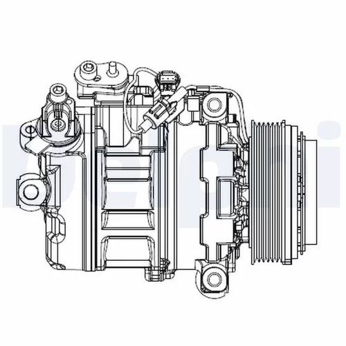 Kompresor klimatizácie DELPHI CS20547