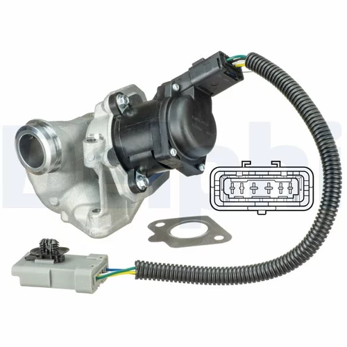 EGR ventil DELPHI EG10434-12B1 - obr. 1