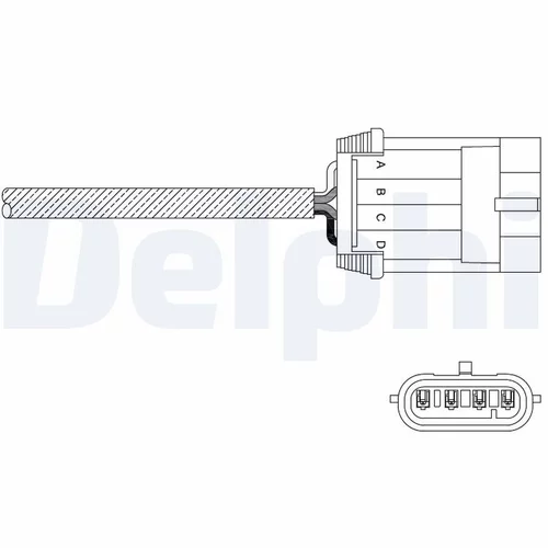 Lambda sonda DELPHI ES11061-12B1