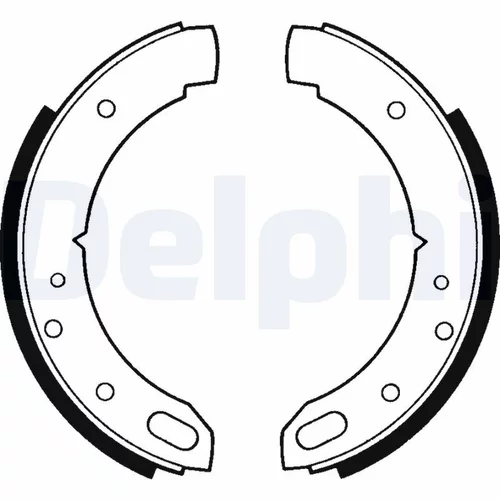Sada brzd. čeľustí parkov. brzdy DELPHI LS1169