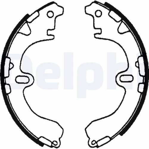 Sada brzdových čeľustí LS1601 /DELPHI/ - obr. 1