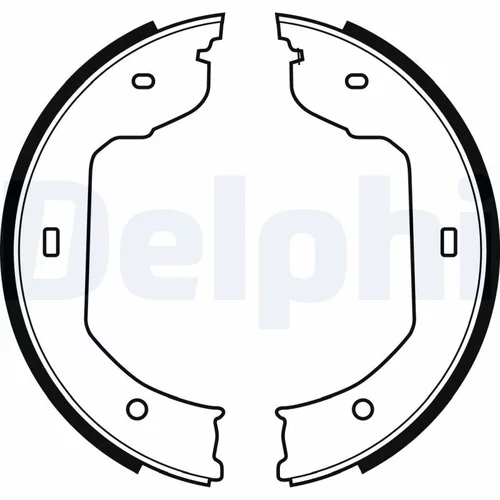 Sada brzdových čeľustí DELPHI LS1920