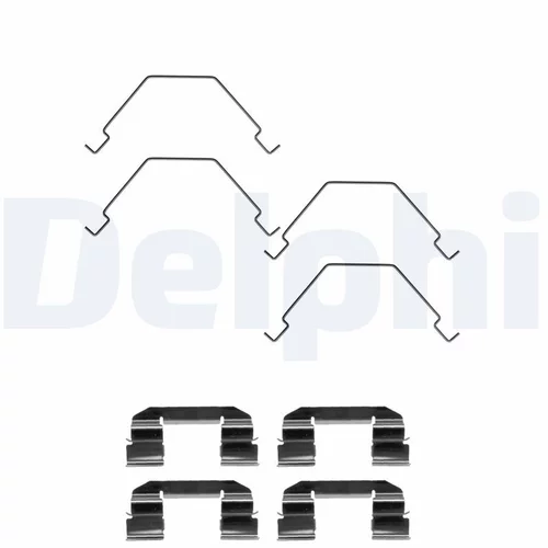 Sada príslušenstva obloženia kotúčovej brzdy DELPHI LX0375