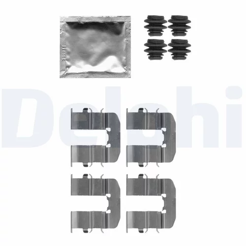 Sada príslušenstva obloženia kotúčovej brzdy LX0512 /DELPHI/ - obr. 1