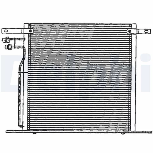 Kondenzátor klimatizácie DELPHI TSP0225126
