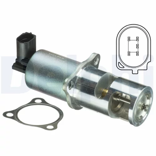 EGR ventil EG10398-12B1 /DELPHI/