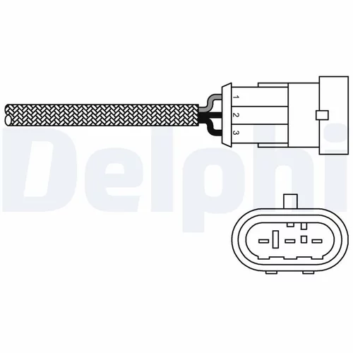 Lambda sonda DELPHI ES10971-12B1 - obr. 1