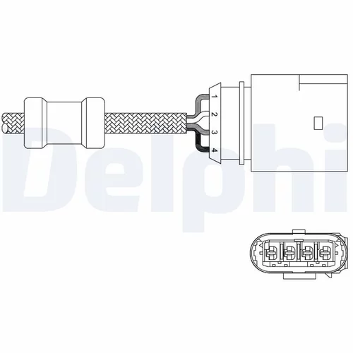 Lambda sonda DELPHI ES20348-12B1 - obr. 1