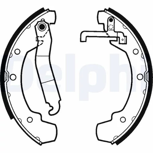 Sada brzdových čeľustí DELPHI LS1403 - obr. 1