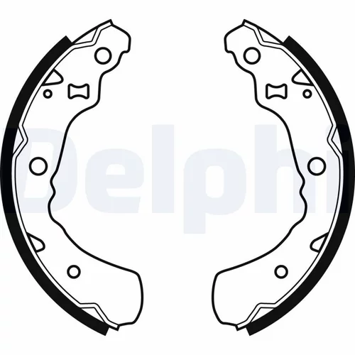 Sada brzdových čeľustí DELPHI LS1936 - obr. 1