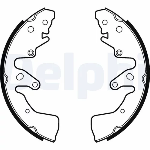 Sada brzdových čeľustí DELPHI LS2024 - obr. 1