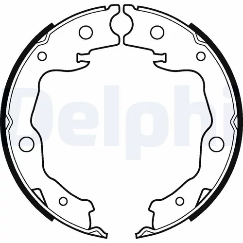 Sada brzd. čeľustí parkov. brzdy DELPHI LS2116 - obr. 1