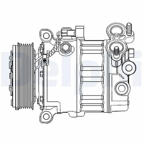 Kompresor klimatizácie DELPHI CS20512