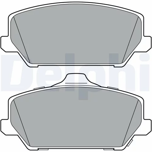 Sada brzdových platničiek kotúčovej brzdy DELPHI LP3403
