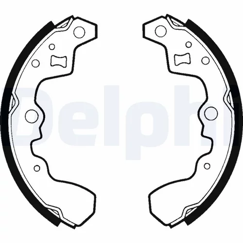 Sada brzdových čeľustí DELPHI LS1338 - obr. 1