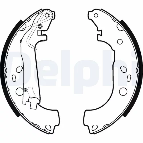 Sada brzdových čeľustí DELPHI LS2014 - obr. 1