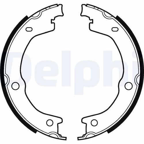 Sada brzd. čeľustí parkov. brzdy DELPHI LS2118