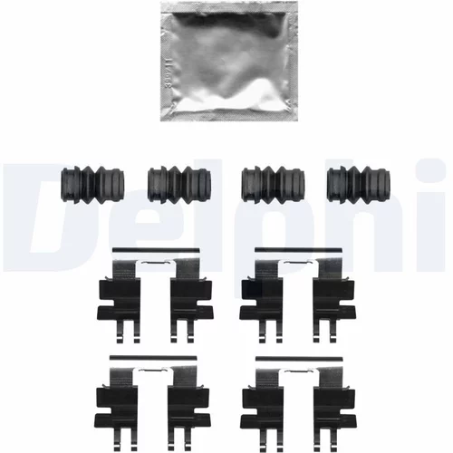Sada príslušenstva obloženia kotúčovej brzdy DELPHI LX0695