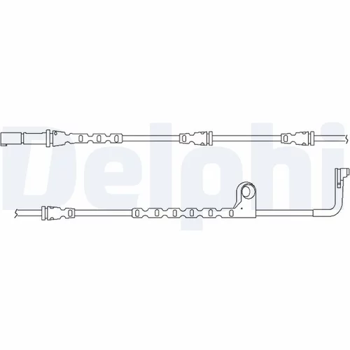 Výstražný kontakt opotrebenia brzdového obloženia DELPHI LZ0226