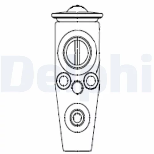 Expanzný ventil klimatizácie TSP0585120 /DELPHI/