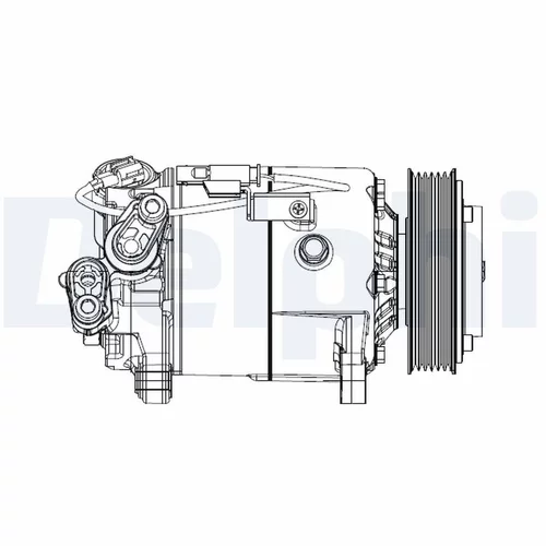 Kompresor klimatizácie CS20500 /DELPHI/