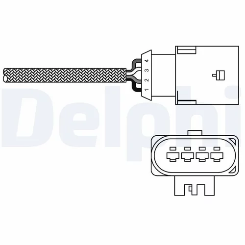 Lambda sonda ES20303-12B1 /DELPHI/